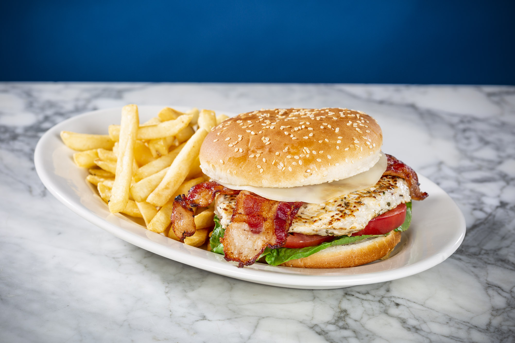 Chicken Bacon Provolone Sandwich